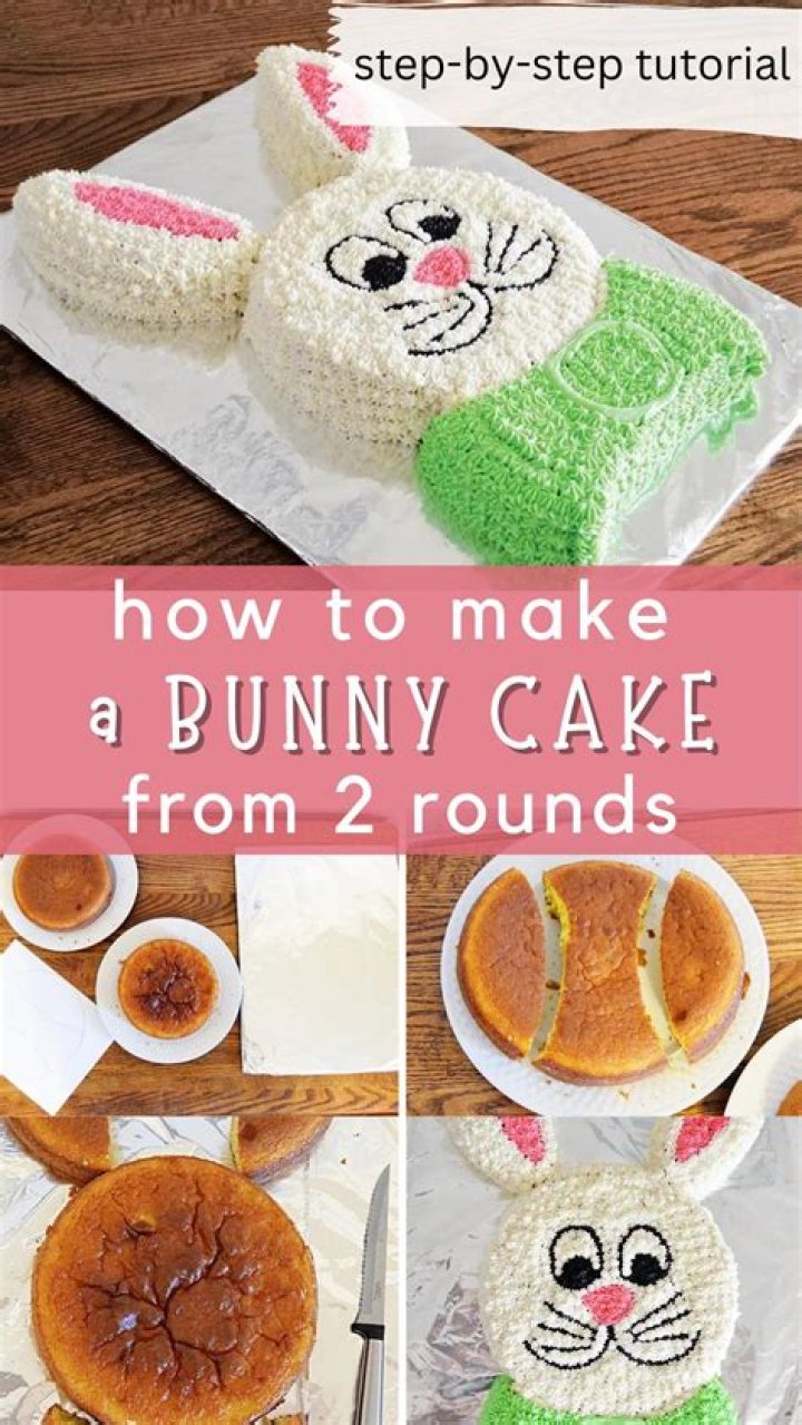 Bunny Cake Step 1 Bunny Cake Step 1